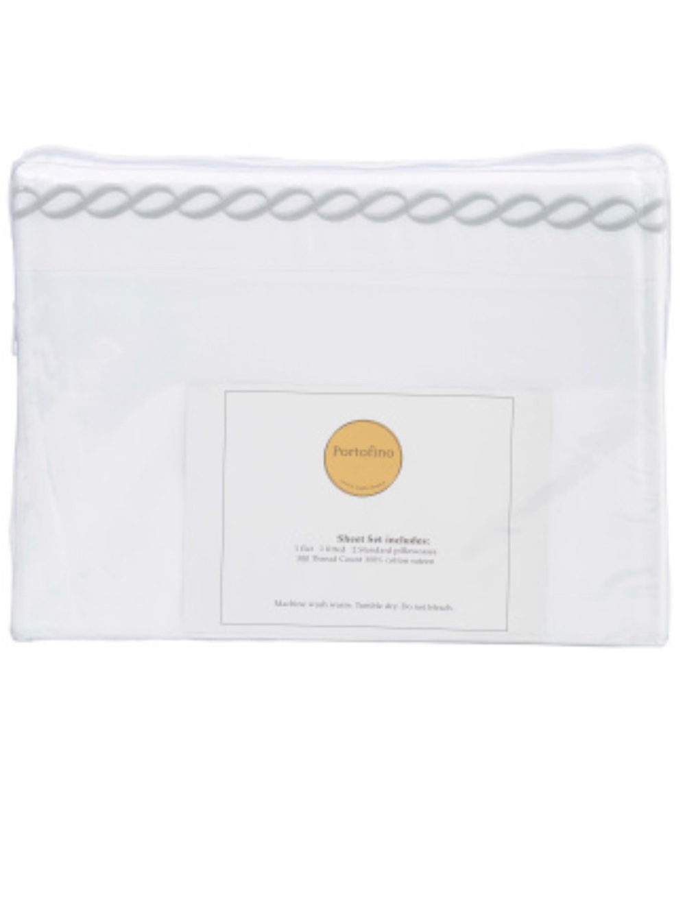 Portifino MADE IN ITALY Cotton Percale Luxury Sheet